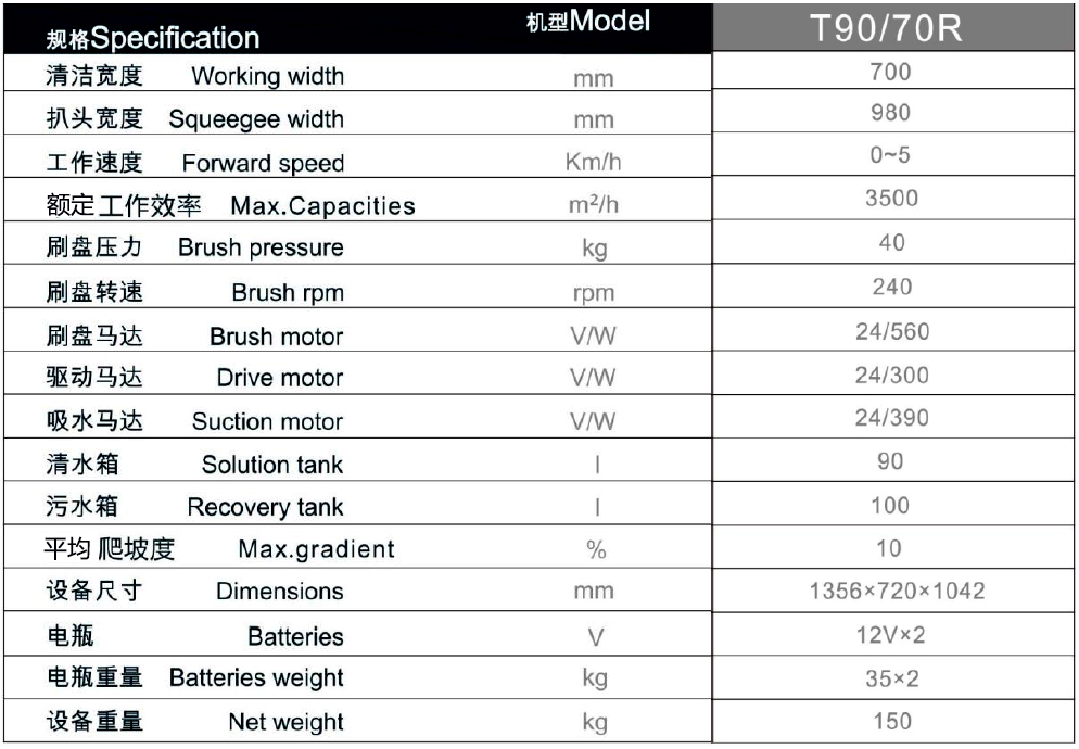 电动洗地机 电动洗地机